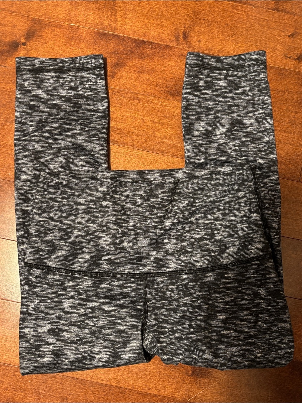 lululemon athletica Black & Gray Leggings